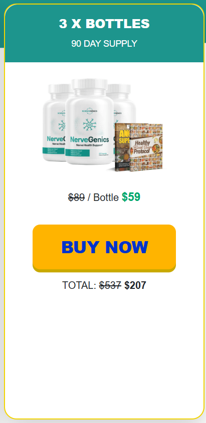 NerveGenics - 3 Bottle